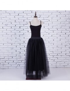 Skirts 4 Layers 100cm Maxi Long Tulle Skirt Elegant Princess Fairy Style Tutu Skirts Womens Vintage Bouffant Puffy Fashion Sk...