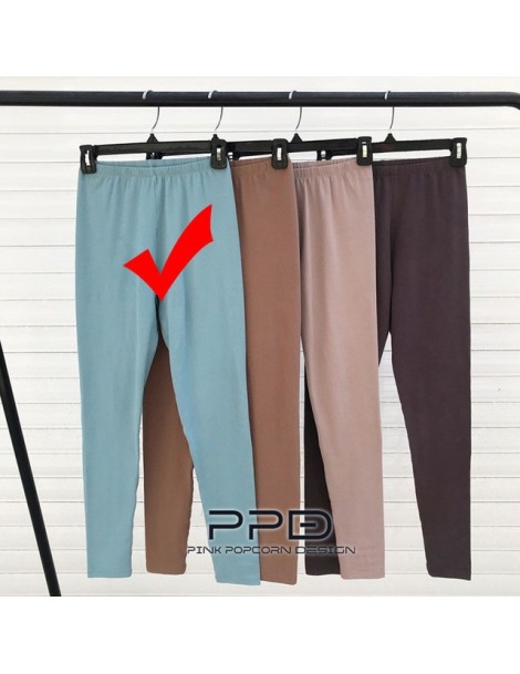 Pants & Capris Four Seasons High Waist Bag Hip Wash Earth Color Small Feet Tight Bottoming Trousers - Color-1 - 4O4133683150-...