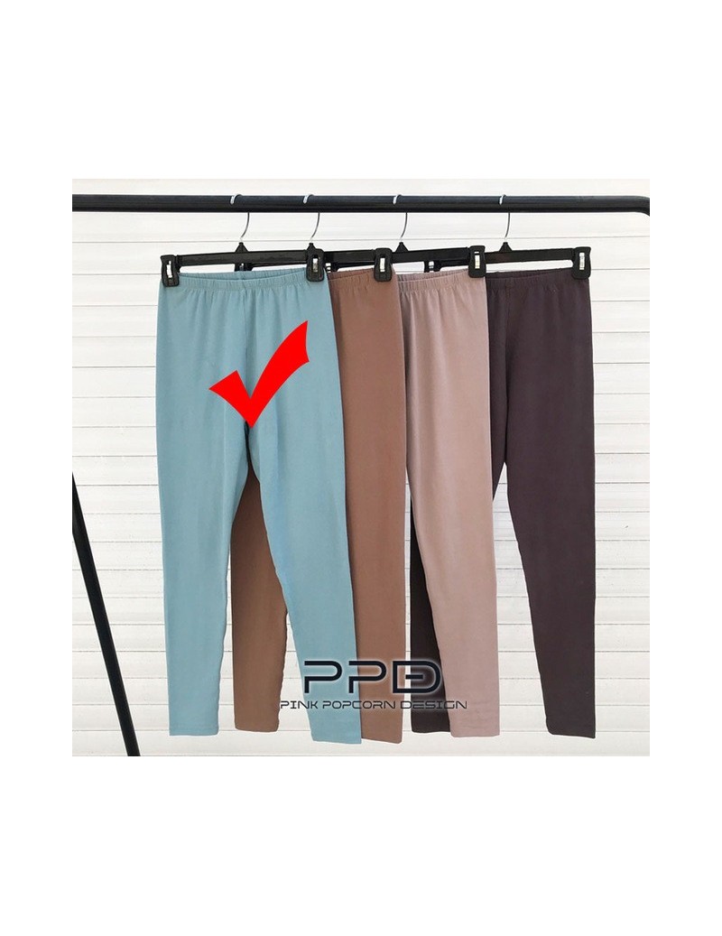 Pants & Capris Four Seasons High Waist Bag Hip Wash Earth Color Small Feet Tight Bottoming Trousers - Color-1 - 4O4133683150-...