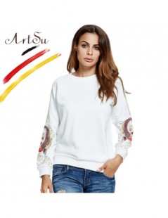 Hoodies & Sweatshirts Luxury Embroidery Hoodies Sweatshirts For Women Striped Long Sleeve Cotton Pullover Hoody Autumn Casual...