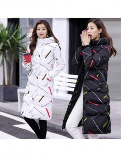 Jackets Winter Jacket Coat Women Clothing 2018 Hoodie Thickening warm Medium long Outerwear Slim 3XL Down Cotton Jacket Femal...