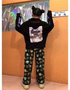 Pants & Capris Retro Cartoon Printed Pants Harajuku Streetwear Pants Woman Man Wide Leg Trousers Pantalones Mujer Cintura Alt...