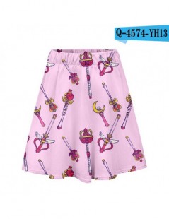 Sailor Moon 3D Printed Super Hero Women Skirt Fashion Kpop Streetwear Short Skirts 2019 Hot Sale Girls Casual Trendy Summer ...
