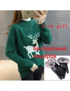 Pullovers Spring Autumn Winter Sweaters For Women 2019 New Fashion Women Sweater famous Brand With Deer Decoration Female Woo...