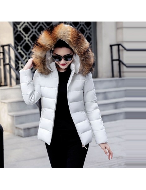Parkas Fake fur Women Winter Jacket New 2019 Fashion Winter Coat women Black Plus size 5XL Women Parka casaco feminino jaquet...