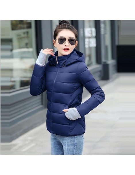 Parkas 2019 New style Winter Jacket Women Coats Fashion Long sleeve Female Parkas Thick Cotton Padded Lining Winter Coat Ladi...