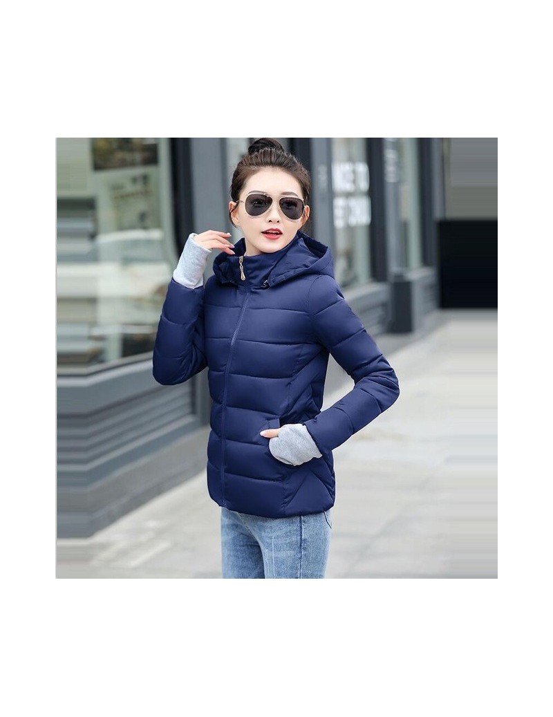 2019 New style Winter Jacket Women Coats Fashion Long sleeve Female Parkas Thick Cotton Padded Lining Winter Coat Ladies S-5...