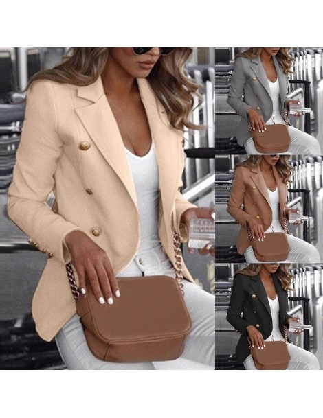 Blazers New Women Casual Long Sleeve Coat Suit Office Ladies Slim Cardigan Tops Blazer Jacket Outwear Women Suit Bussiness Ja...