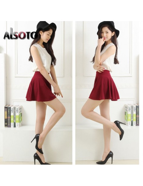 Skirts New 2019 Summer sexy Skirt for Girl Korean cute Short Skater Fashion female mini Skirt Women Clothing saia Bottoms jup...
