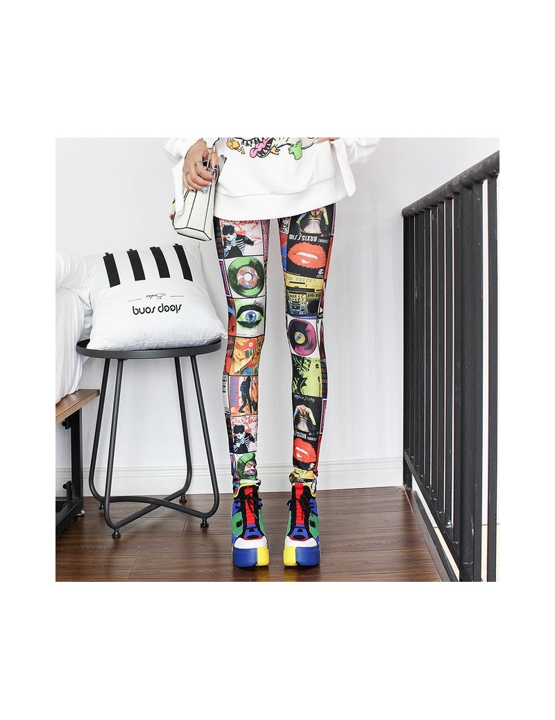 Fashion Leggings Sexy Casual Highly Elastic and Colorful Leg Warmer Fit Most Sizes Leggins Pants Trousers Woman's Leggings -...