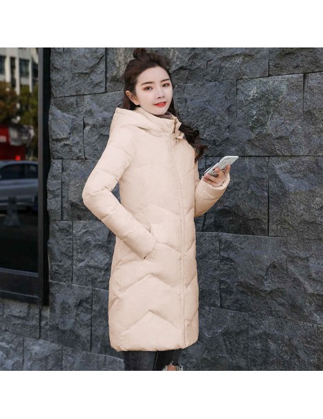 Parkas New Fashion Winter Jacket Women Thicken Warm Female Jacket Cotton Coat Parkas Long jaqueta feminina inverno Women Hood...