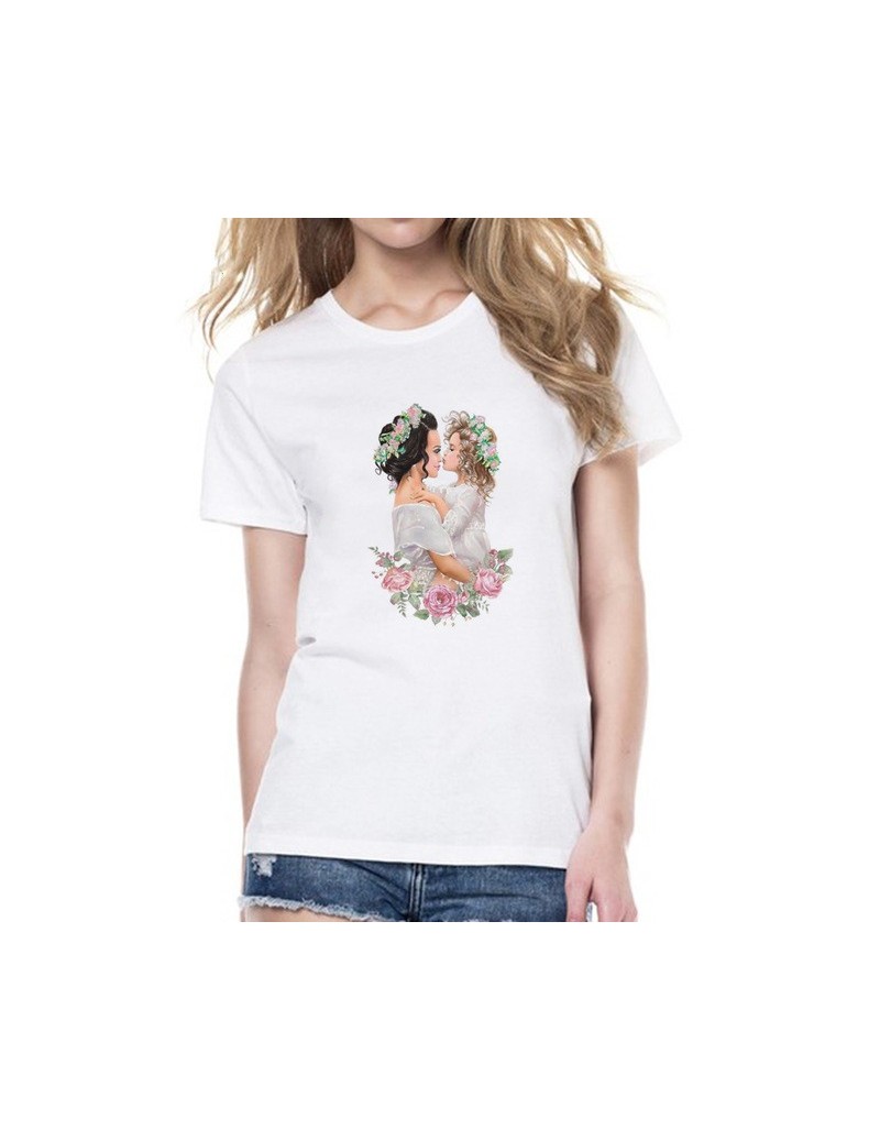Women T Shirt Korean Fashion Clothing Harajuku Kawaii White Tshirt Gift for Mom T-shirt Female T-shirt Mother's Casual Camis...