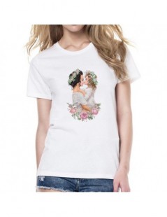 Women T Shirt Korean Fashion Clothing Harajuku Kawaii White Tshirt Gift for Mom T-shirt Female T-shirt Mother's Casual Camis...