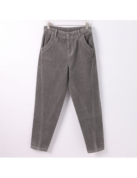 Pants & Capris Harem Pants Women's Trousers With High Waist Female Loose Casual Corduroy Pants Womens Large Size Women Pant 2...
