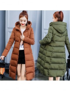 Parkas 2019 Winter Jacket women Plus Size 4XL Womens Parkas Thicken Outerwear hooded Coats long Female Slim Cotton padded bas...