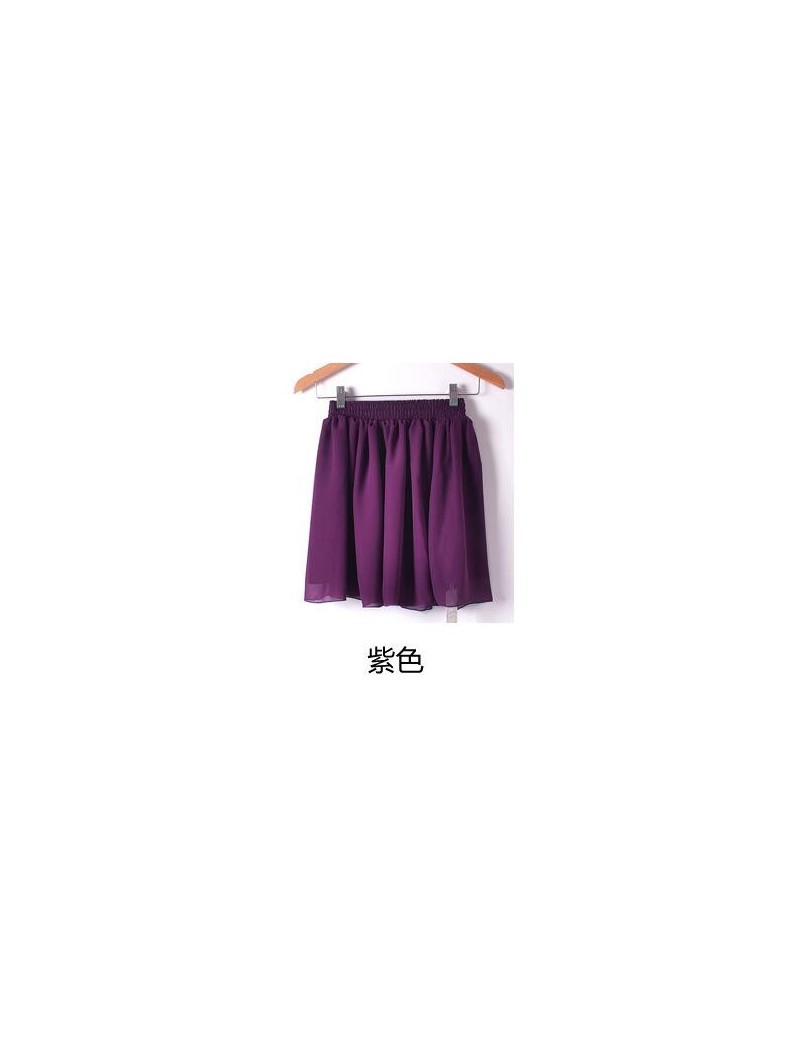 Skirts Women Fashion Tulle Summer skirt Wind Cosplay skirt kawaii Female Mini Skirts Short Under - purple - 463095682670-5 $2...
