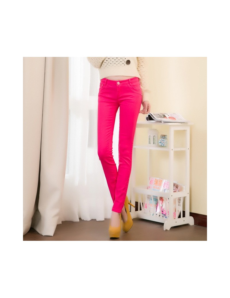 Jeans Harajuku Jeans Leggings Women's Pencil Pants Denim Solid Bodycon Trousers For Women 2019 Spring Summer Clothes Woman Bl...