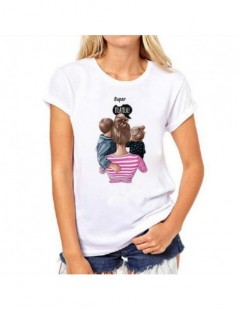 T-Shirts Mommy's Love Female T-shirt Super Mama Print Women's Clothing 2019 Vogue Print T Shirt Female Tshirt Cotton Short Sl...