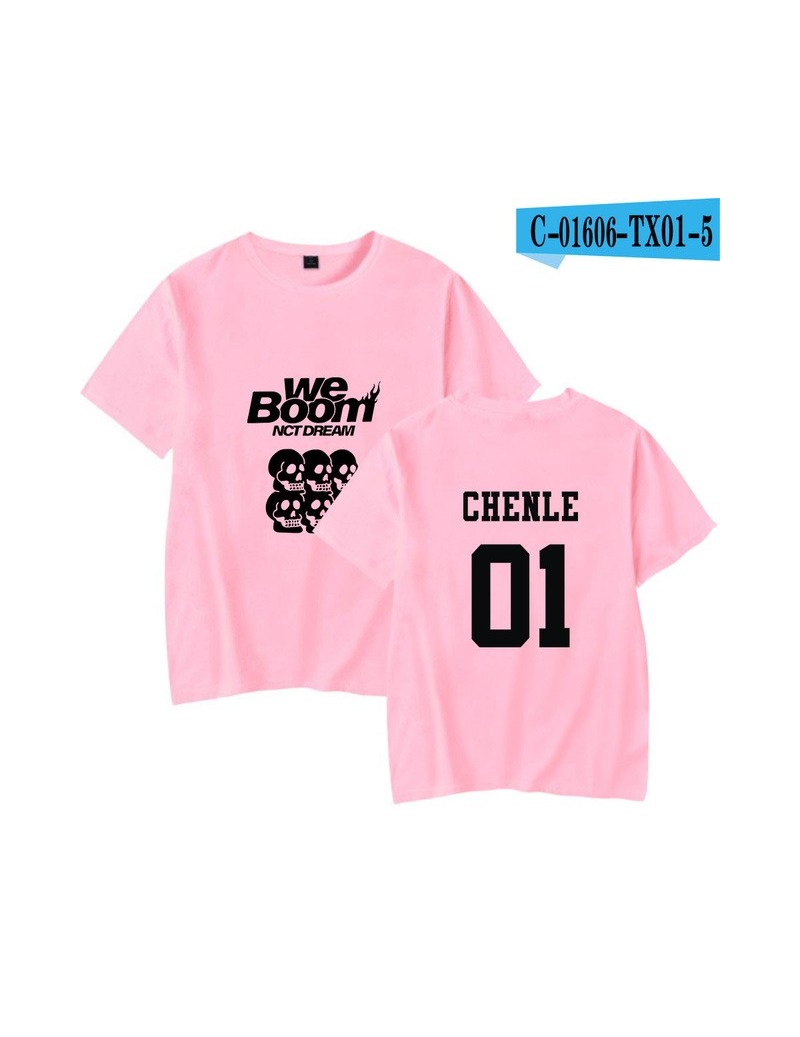 T-Shirts 2019 NCT Dream new album WE BOOM Printed summer Women/Men Hot Sale Short Sleeve T-shirts Casual K-pops t-shirts Plus...
