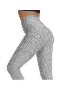 Leggings Women Anti-Cellulite Compression Leggings Slim Fit Butt Lift Elastic Pants TT@88 - Gray - 4T3086898429-3 $7.84