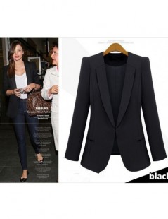 Blazers Women Plus Size XL 2XL 3XL 4XL Womens Fashion Casual Coat Woman Suits Blaser Feminino 2018 Black Blue Hidden Breasted...