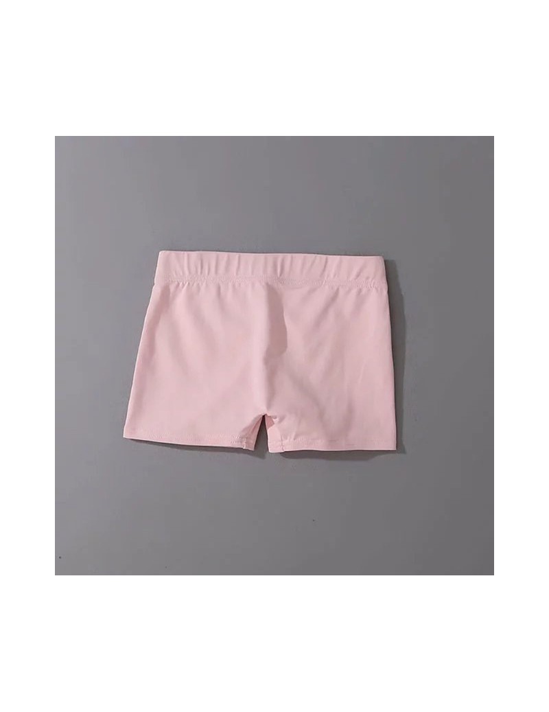 Shorts HOT Summer Women Shorts Solid Color High Waist Elastic Gym Fitness Running Slim Shorts 19ING - Pink - 444131924221-7 $...