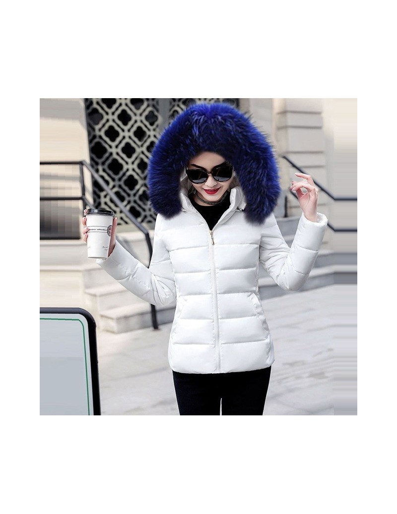 Parkas 2019 Hooded Women Winter Coat Warm fur Women Plus Size S- 5XL Winter Jacket Female Parkas Womens Wadded Coats Jaqueta ...