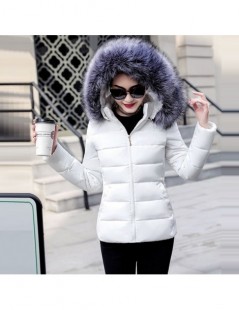 Parkas 2019 Hooded Women Winter Coat Warm fur Women Plus Size S- 5XL Winter Jacket Female Parkas Womens Wadded Coats Jaqueta ...