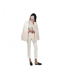 Pant Suits women busines Elegant Pants Suits Blazer Two Piece Set Jacket & Pant Womens Business Suits Slim Fit Female Office ...