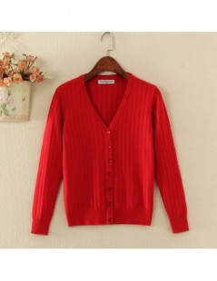 Cardigans Sweater Women 2018 New Plus Size Cardigan Female Knitted Sweater Long Sleeve Crochet Casual V-Neck Cardigans Woman ...