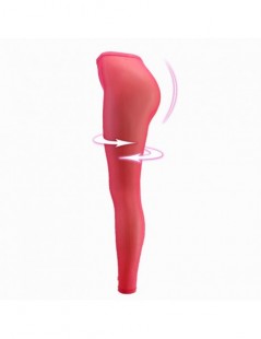 Leggings Women Mesh Transparent Leggings See Through Pencil Pants Erotic Lingerie Club Wear Candy Colors Elastic Stretch Pant...