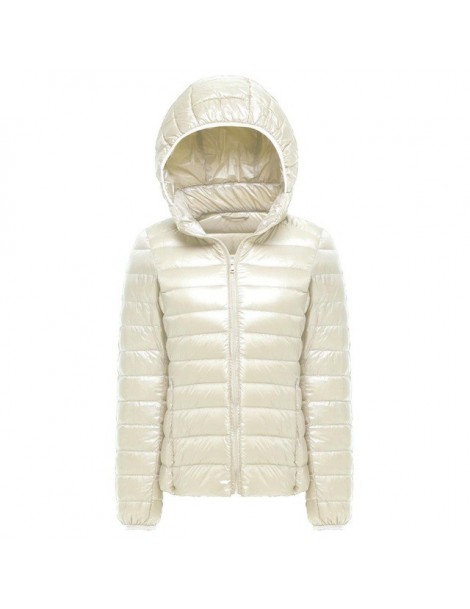 Down Coats 2019 New Brand 90% White Duck Down Jacket Women Autumn Winter Warm Coat Lady Ultralight Duck Down Jacket Female Wi...