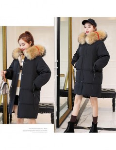 Parkas S-2XL Women Casual Cotton Down Jacket Autumn Winter Hoodie Parkas Clothes Warm Female Fashion Korean OL Coat 021-1510M...