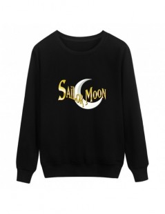Hoodies & Sweatshirts Anime Sailor Moon Capless Sweatshirt Women Cotton Fashion Cartoon Autumn Womens Hoodies Pullover Casual...