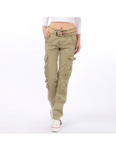 Pants & Capris Military Camouflage pants women Army high waist loose Multi-pocket Pant versatile cotton Trouser ladies Street...