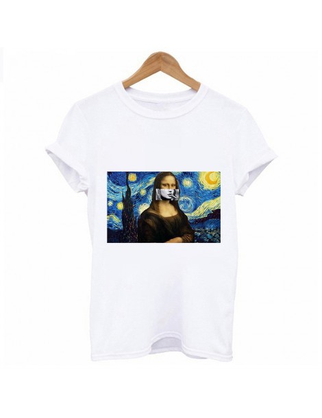 T-Shirts 2019 New Summer T Shirt Women spoof Titanic cat Printed Harajuku Female T-shirt aesthetics Tee Hipster Thin section ...