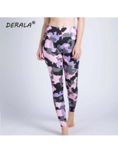 Leggings Women Stretchy Fitness Excercise Pink Camouflage Leggings Ladies Summer Digital Print Camo Leggings Workout Active P...