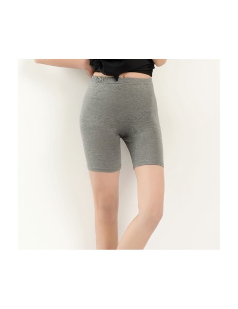 Shorts Candy Colors Modal shorts women summer style plus size 5XL women's short - Dark Grey - 4I3949874431-6 $8.45