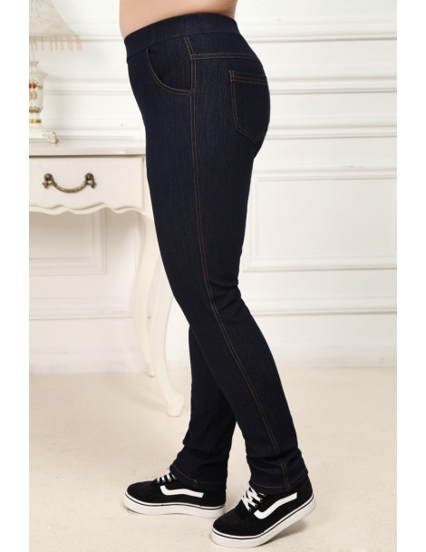 Jeans Women trousers Denim Pants Plus Size 7XL 6XL 5XL pants High Waist Femme Jeans 2018 spring autumn office lady Jeans YH03...