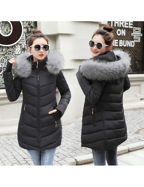 Parkas New 2019 Warm Long Parkas Female Women Winter Coat Thick Cotton Winter Jacket Womens Outerwear Parkas for Women Winter...