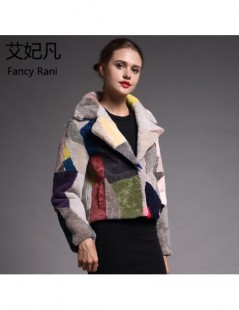 Real Fur Fashion Genuine Sheepskin Fur Coats for Women Winter Warm Wool Coat Female Noble Patchwork Warm Sheep Shearing Jacke...