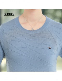 Pullovers 2019 spring autumn new fashion Three Quarter sleeve women's knitting thin sweater loose large size casual women top...