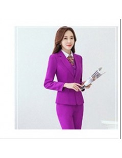 Skirt Suits Ladies Casual Suit Skirt Trousers Shirt Three Piece Professional Female Interview Suit Overalls Uniform Long Slee...