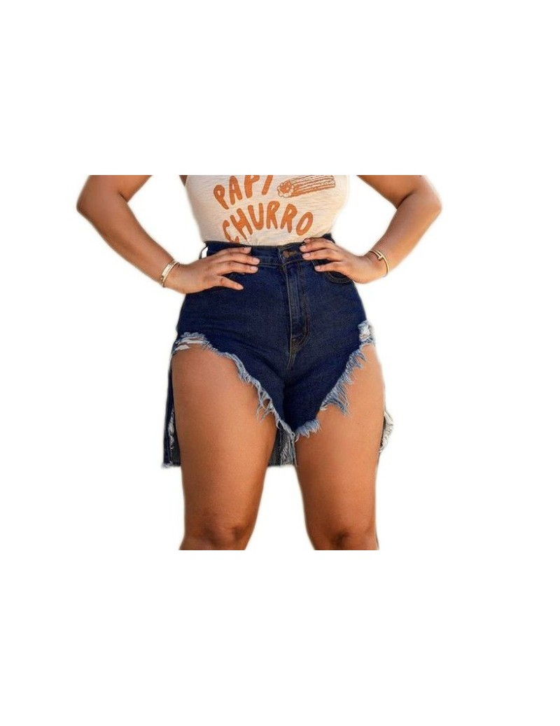 2019 New Sexy High Waist Bodycon Denim Hole Short Jeans Mini Skinny Sexy Club DJ Dance Shorts Feminino Summer Style - n9112 ...