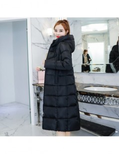 Parkas Plus size 6XL jackets 2019 Fashion Women Winter Coat Long Slim Thicken Warm Jacket Cotton Padded Jacket Outwear Parkas...