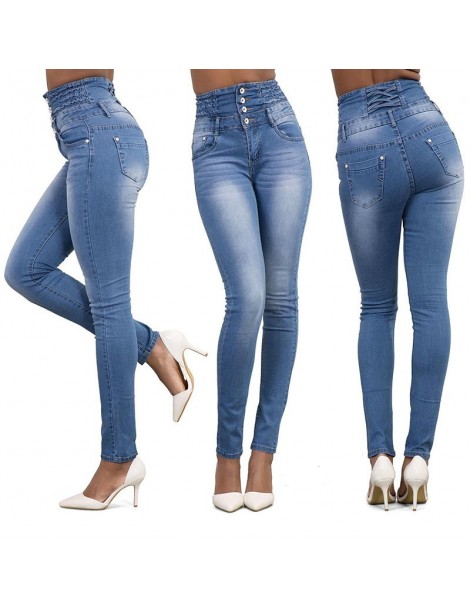Jeans Woman's Black Jeans Plus Size Pencil Stretch Jeans Female Denim Pants Fashion Women Elastic High Waist Boyfriend Jeans ...