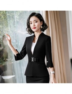 Skirt Suits office clothes 2019 Spring summer women skirt suits egelant ladies formal wear two piece skirt set uniform black ...