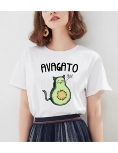 T-Shirts avocado t shirt tee shirt clothes male new femme fashion harajuku 90s top grunge ulzzang graphic tshirt kawaii women...