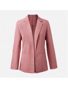 Blazers Fashion Women Ladies Long Sleeve Slim Blazer Suit Coat Work Jacket Formal Autumn Winter Suit Plus M-3XL - Black - 541...