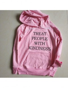 Hoodies & Sweatshirts Harry Styles Treat People with Kindness Sweatshirt Women Casual Long Sleeved Hoodies Unisex Tumblr Lett...